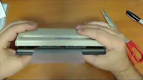 Filofax Tip No 52 - Make Your Own Credit Card Sleeves for Mini or Pocket Filofaxes