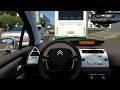 Citroen C4 City Car Driving Steering Wheel Game Play