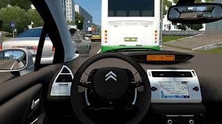 Citroen C4 - City Car Driving [Steering Wheel Game Play] screenshot 1
