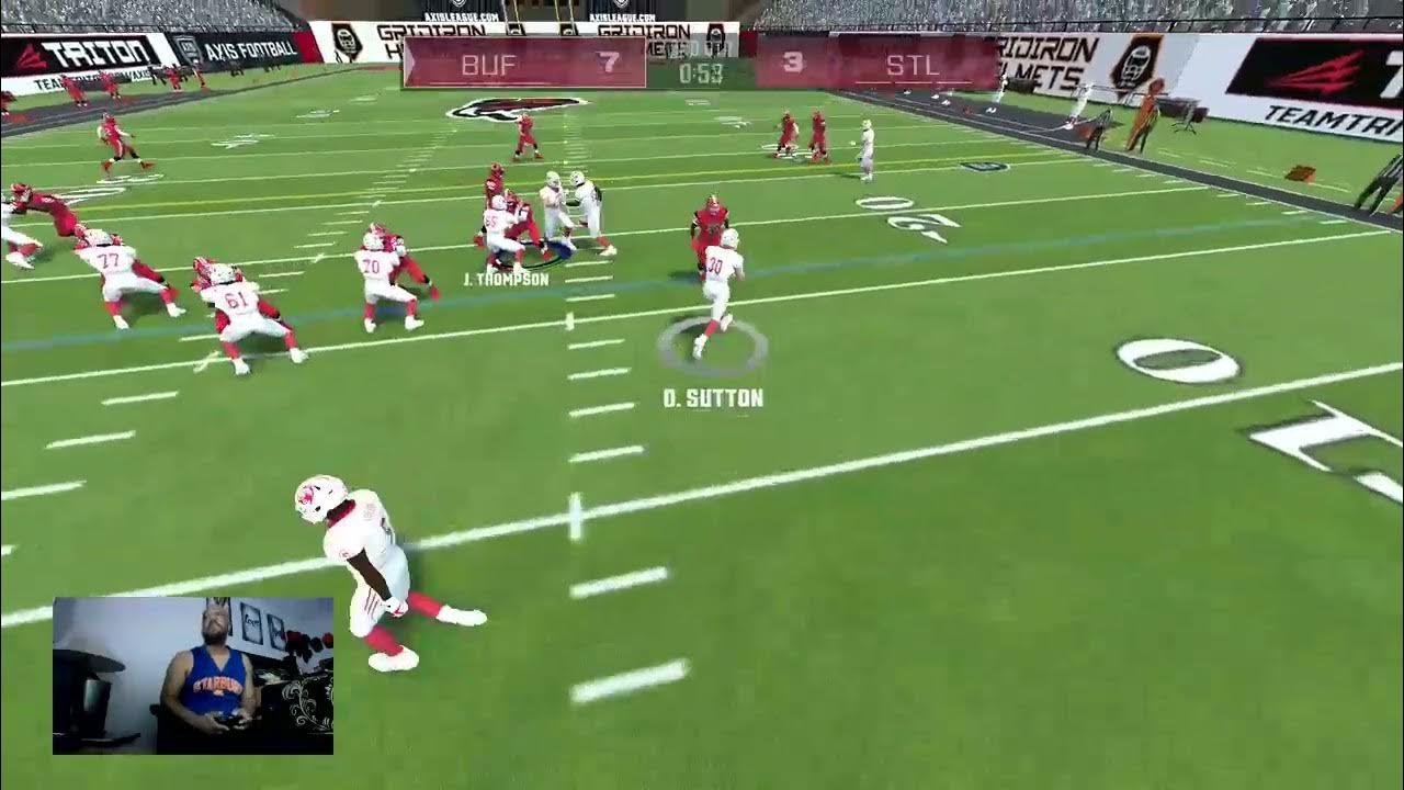 Axis Football 2023 Franchise Games 1 and 2 YouTube