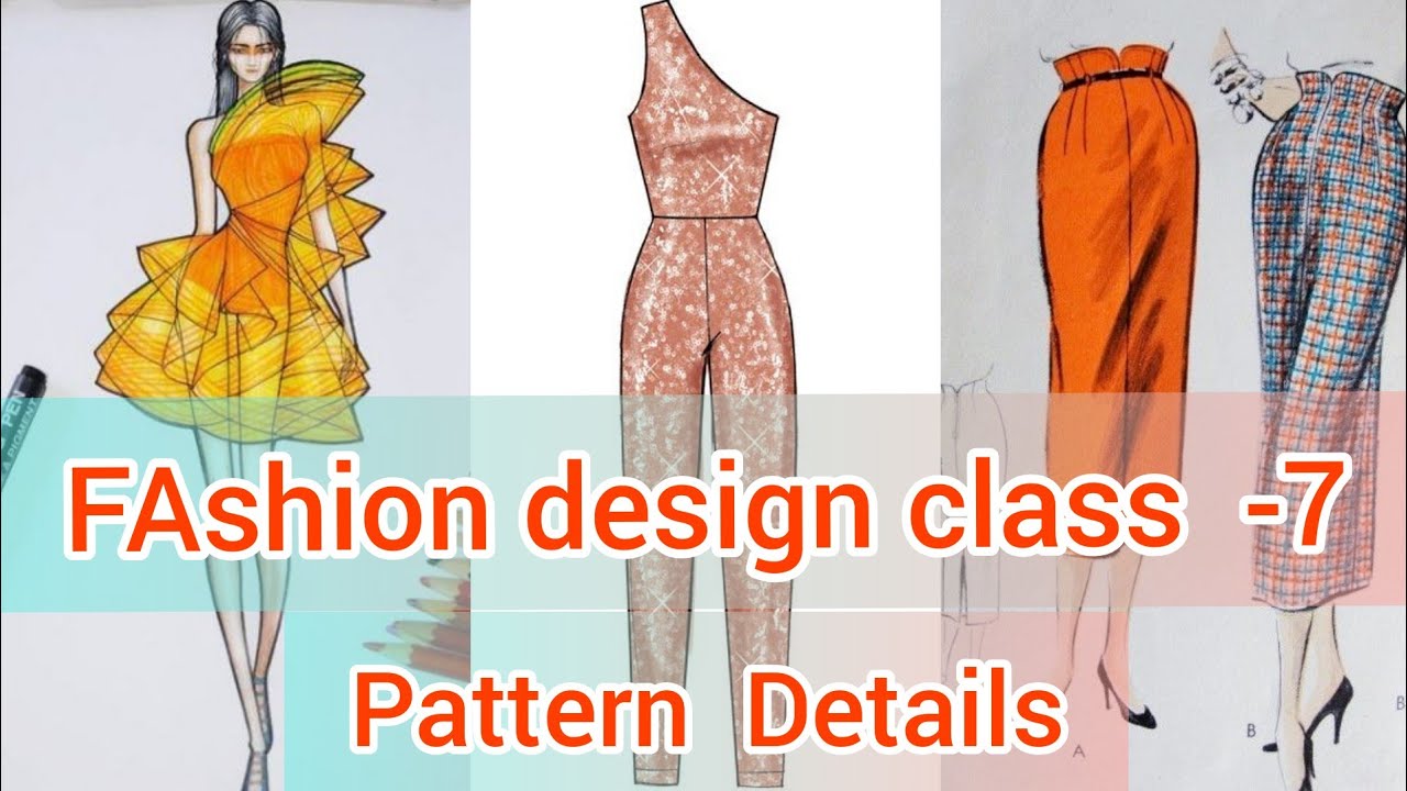 FASHION Design class 7 // Basic Drwaing knowlage pattern Making ...