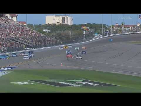 2017 Daytona 500 Corey Lajoie Crash