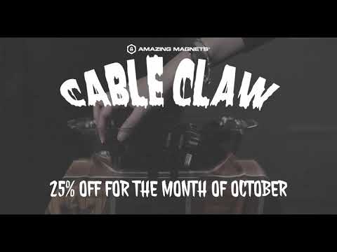 The Cable Claw by Amazing Magnets - video from Amazing Magnets