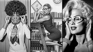 ICONIC VINTAGE LEGENDARY WOMEN in TIMELESS GLASSES