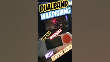 DualBand Wardriving with Flipper Zero #flipperzero #wardriving #esp32 #dualband