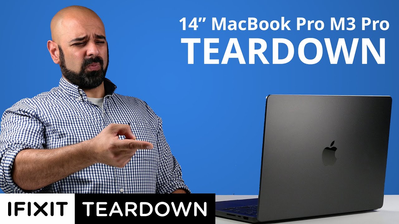 Inside Apple's M3 MacBook Pro: Teardown, X-Rays, and Parts Pairing