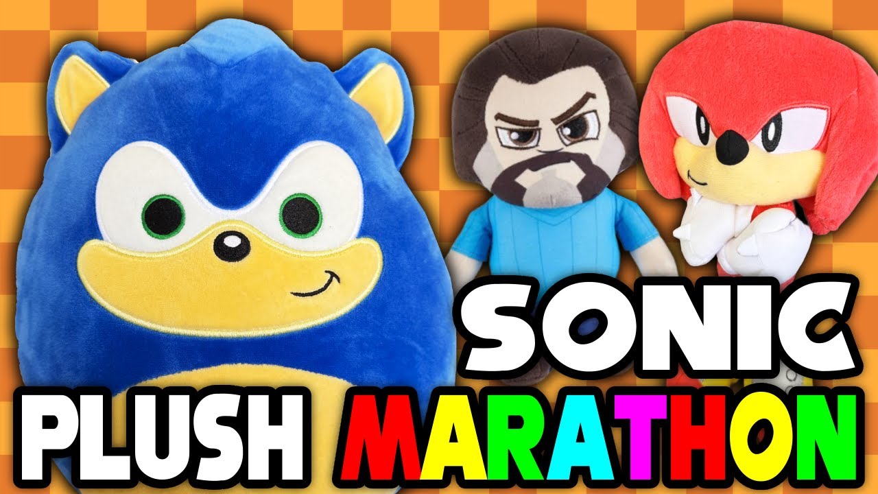 SONIC PLUSH MARATHON! - Blue Blur Squad