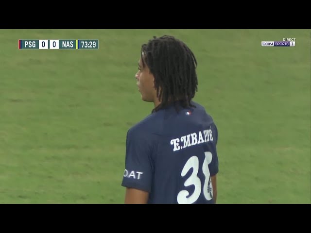 Quem é Ethan Mbappé, que entrou em campo com Neymar nesta quinta (3/8)?