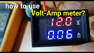 Training to use DSNVC288 Digit Voltmeter Ammeter?