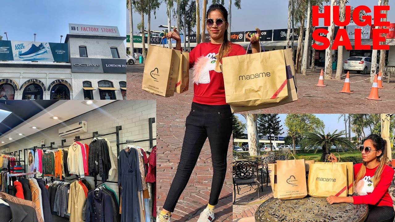 Shopping for my birthday/girls clothing/Nh1 factory outlet ambala/cheap