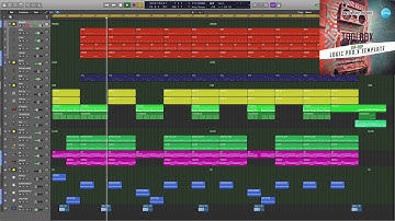 Hip-Hop Logic Pro X Template Toolbox #logicproxtemplate #logicprox #logicpro