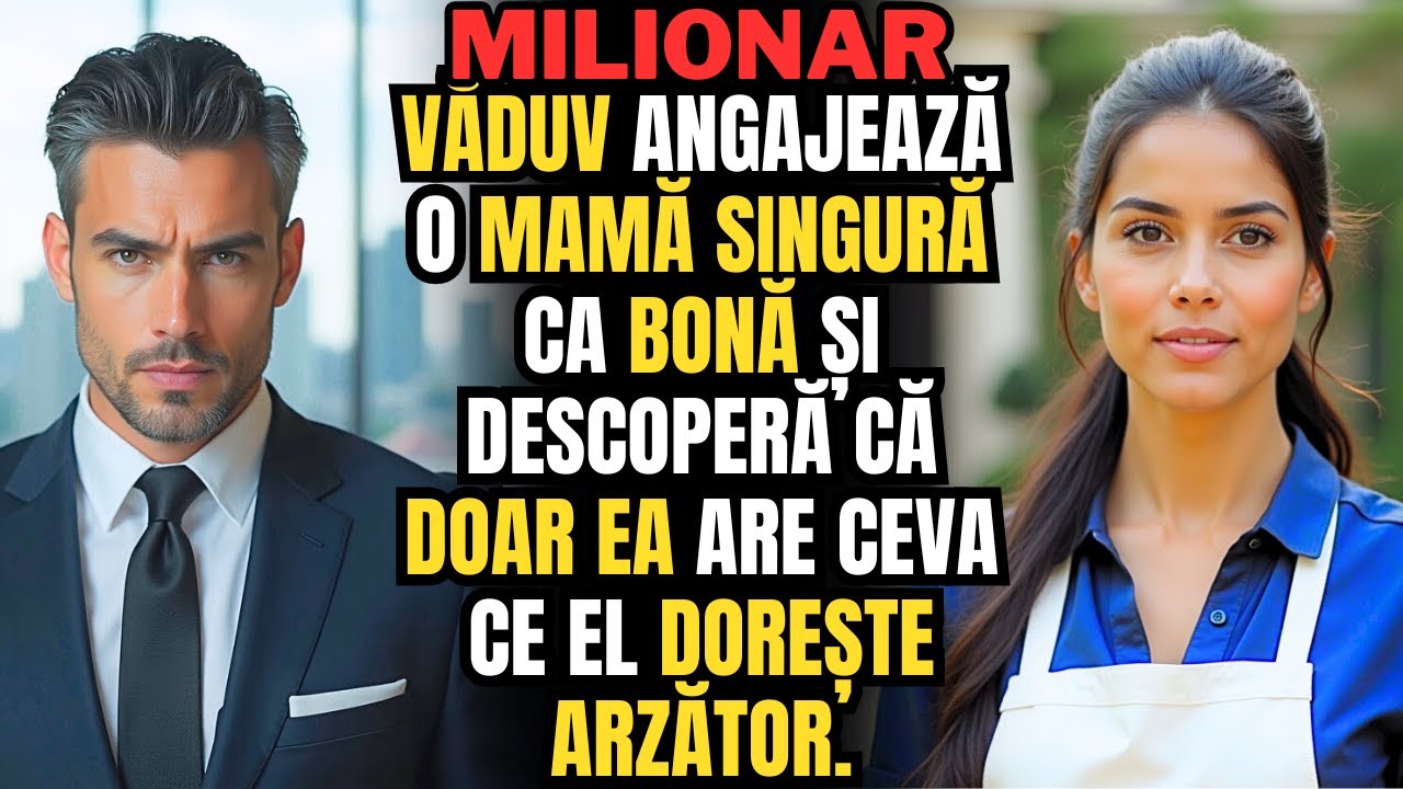 MILIONAR VĂDUV angajează o MAMĂ SINGURĂ ca BONĂ și descoperă că DOAR EA poate...