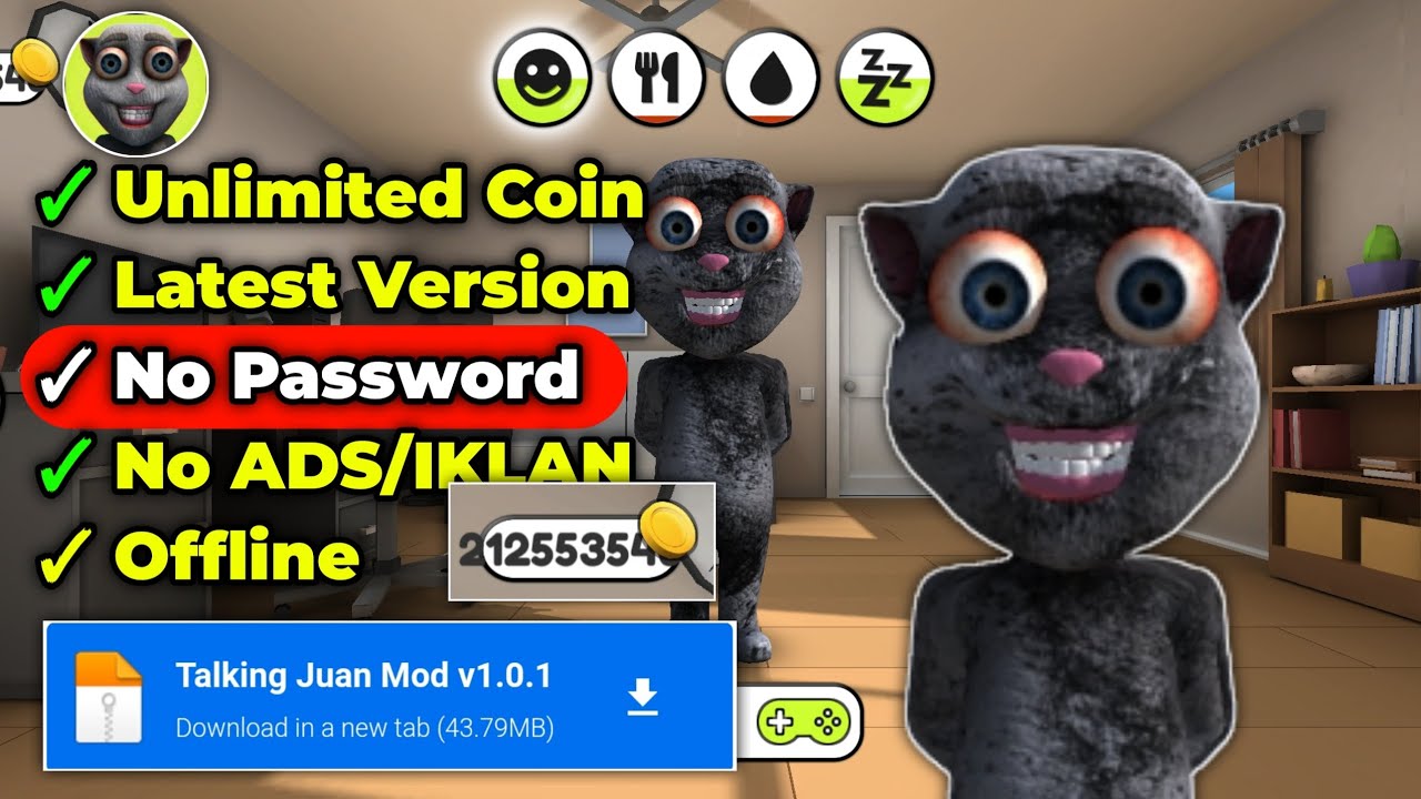UPDATE!! Talking Juan Mod Terbaru Versi.1.0.1 Free Download YouTube