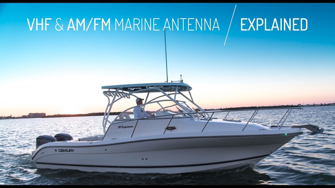 AirWave Marine Dual Band AM/FM VHF Combo Antenna Explained YouTube