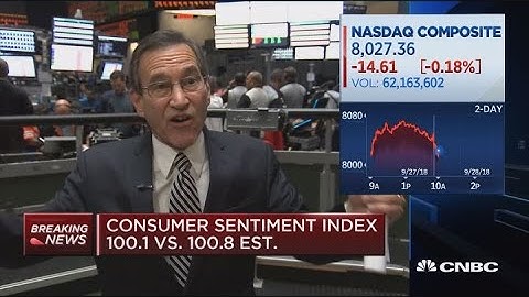 Consumer sentiment index at 100.1 in September