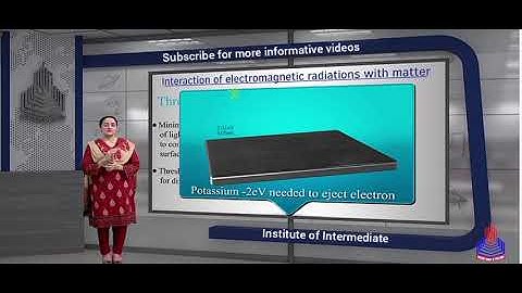 Photo Electric Effect Part-1 Physics 2nd Year PGC Lectures Chapter 19 Dawn of modern physics