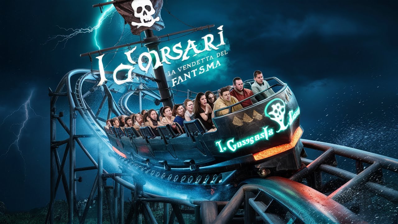⚡️I CORSARI [4K] - Gardaland (2024) - La vendetta del fantasma 💥