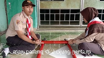 Tutorial lengkap membuat tandu pionering