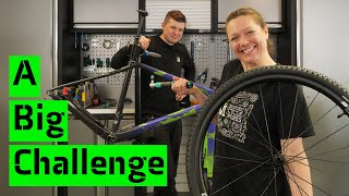 I Taught Vicki To Build Her Dream Gravel Bike!