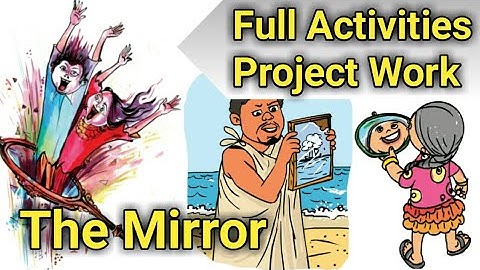 The Mirror || Full Activities & Project Work || STD 5 || Unit 1
