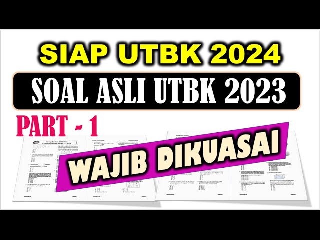 Soal ASLI UTBK 2023 Pengetahuan Kuantitatif Part-1 #2024 #utbk class=