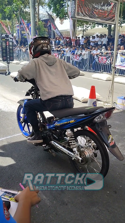 BEBEK 2 TAK YAMAHA FIZR MENANTANG JUPITER Z KOMENG DI GELARAN DRAGBIKE TERBARU 2025 #dragbike