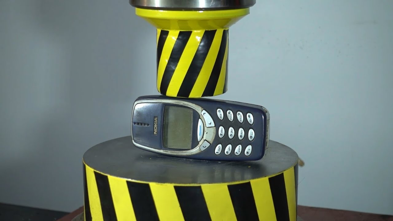 Nokia 3310 Broke 100 Ton Press