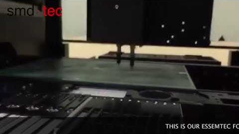 Fox2 machine real speed placement test at Smd Tec