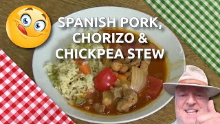 How to Cook Spanish Pork Stew with Chorizo and Chick Peas