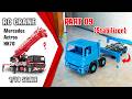 Part 09_RC Crane Mercedes Actros HK70 1/10 Scale Project - Stabilizer cylinders