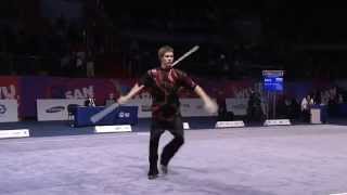 Семен Уделов всемирные игры боевых искусств 2013 Выступление со спортивным оружием палка