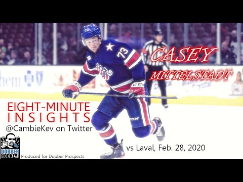 Eight-Minute Insights: Casey Mittelstadt (2019-20 AHL) - A CambieKev Scouting Video - vs Laval