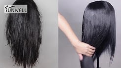 How to wash human hair wigs with  guide steps