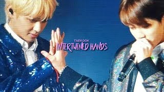 Taekook Intertwined Hands