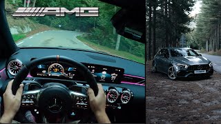 2022 Mercedes AMG A45 S 4Matic+ 422HP POV TEST DRIVE by Exotics Bcn 19,371 views 1 year ago 7 minutes, 52 seconds