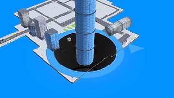 Hole.io - Epic Biggest Hole Gameplay Walkthrough Android iOS #4