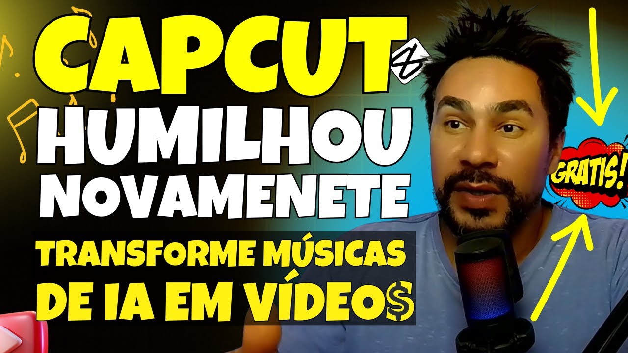 Transformar Músicas de IA em Vídeos - Edição com CapCut - YouTube