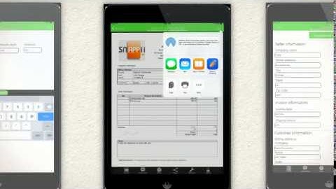 Invoice manager for iPad from Snappii