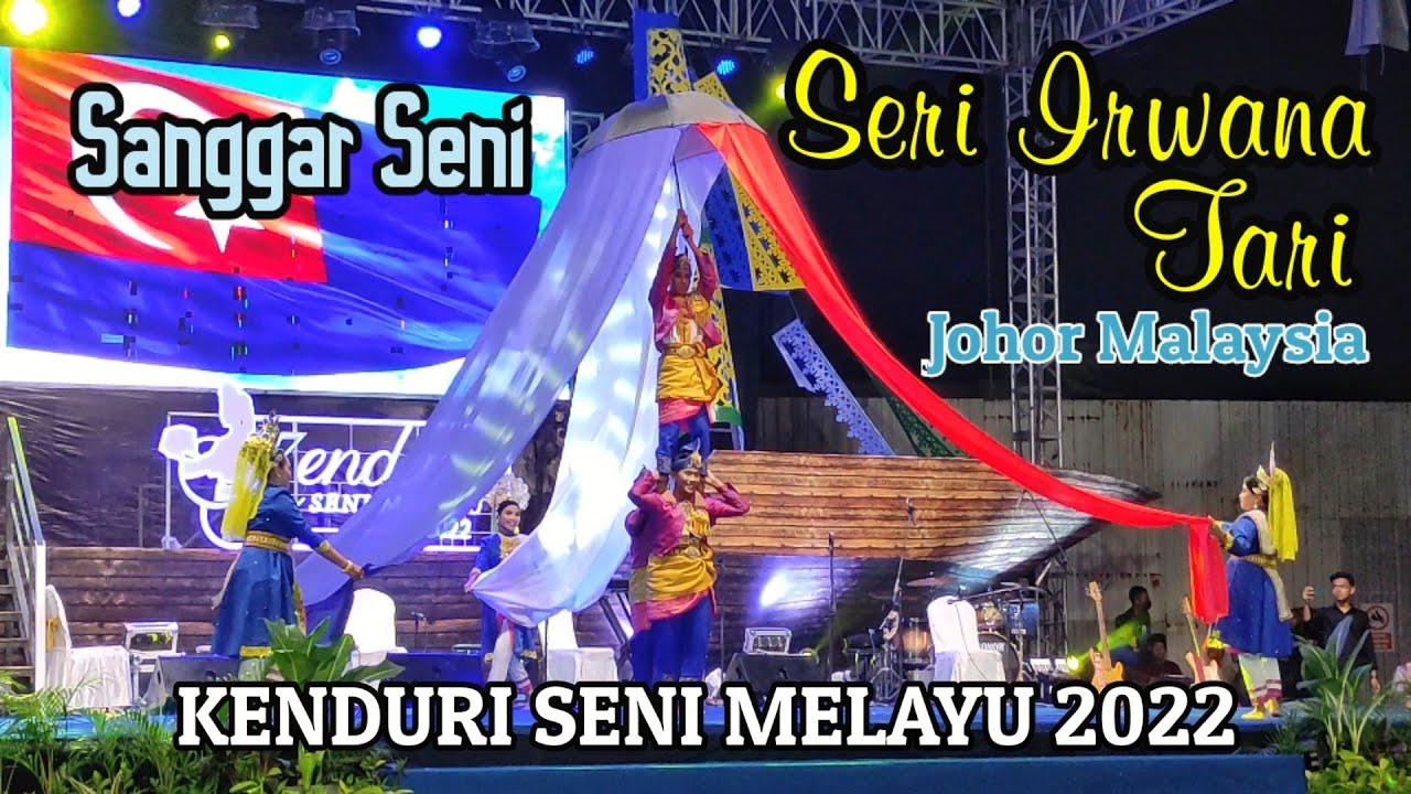 Perform Sanggar Seni SERI IRWANA TARI Johor Malaysia 📽 Kenduri Seni Melayu 2022 Di Harbour Bay Batam