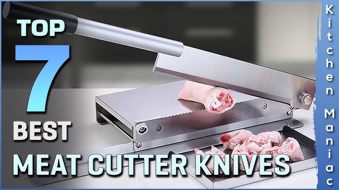 Moongiantgo Manual Meat Slicer Stainless Steel Ribs Bone Cutter Cutting  Machine Chicken Duck Fish Lamb Meat Chopper Manual