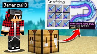 Minecraft But Crafts Are EXTREME