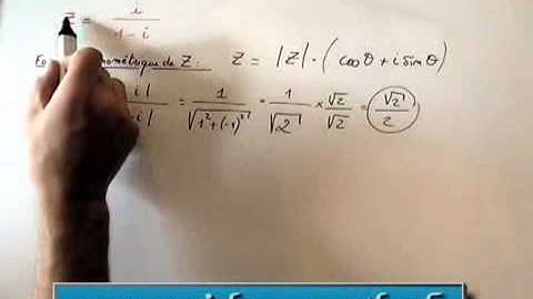 LES NOMBRES COMPLEXES Forme trigonométrique d