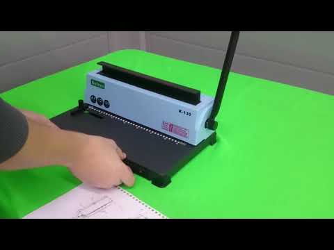 Переплётчик на металлическую пружину Bulros K130 Переплётчик на металлическую пружину Bulros K130