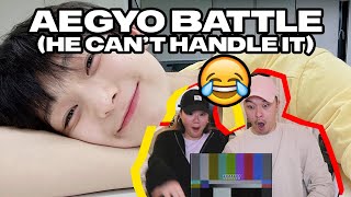 REACTING TO ENHYPEN'S AEGYO BATTLE! (THEY ARE CRAY!)  아이돌력 MAX 엔하이픈의 등장이라...!