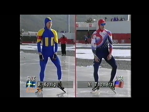 Winter Olympic Games Albertville 1992 - 1000 m Thometz - König