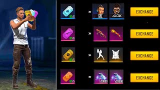 ADAM HAS 😱 FREE CARDS 🎁 GOT FREE SKINS ✔️ 2 EMOTES ❤️ 2 CHARACTERS 🔥 FREE FIRE