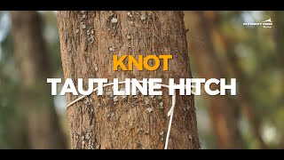 Flysheetthai Review | Taut Line Hitch Knot | เงื่อนผูกต้นไม้อย่างง่าย #hammock #เดินป่า #tarp