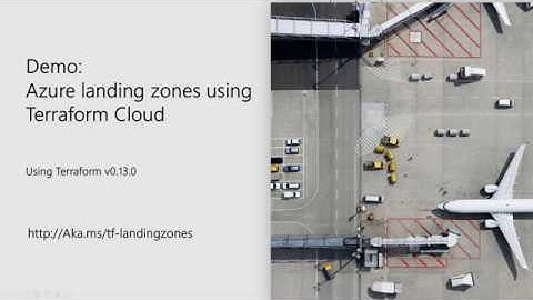 Azure landing zones on Hashicorp Terraform Cloud