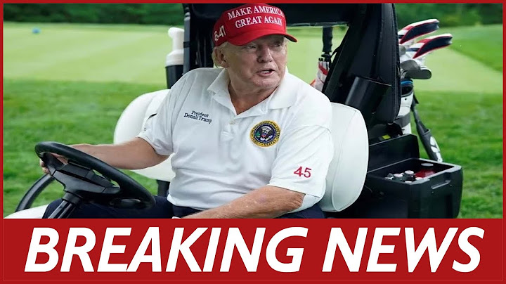 Trump Safe After Shooting Reported at His Golf Course.