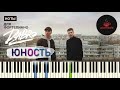 Dabro - Юность НОТЫ & MIDI | PIANO COVER | PIANOKAFE